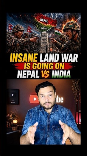 Huge 'LAND WAR' is Going On Between INDIA & Nepal #shorts