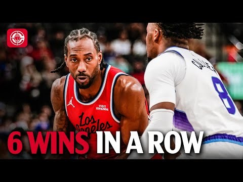 Kawhi Leads Clippers to 6 Straight Wins vs. Jazz 🔥