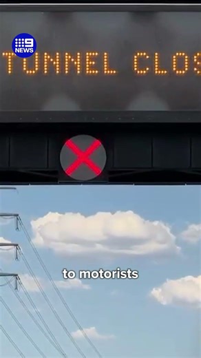 Heatwave forces major tunnel closure | 9 News Australia