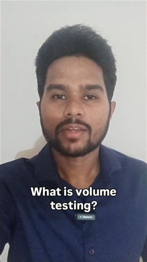What is Volume Testing? 📊 Software Testing Explained in 30 Seconds #shorts