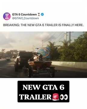 NEW GTA 6 TRAILER JUST DROPPED🔥🔥
