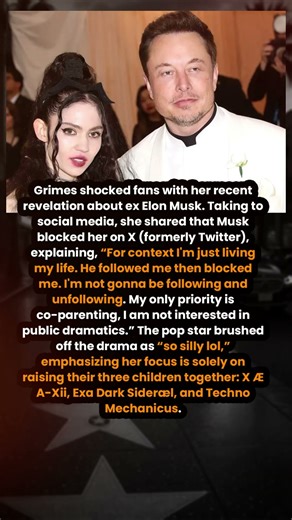 Grimes Drops Bombshell About Elon Musk—Fans Are Stunned! #shorts