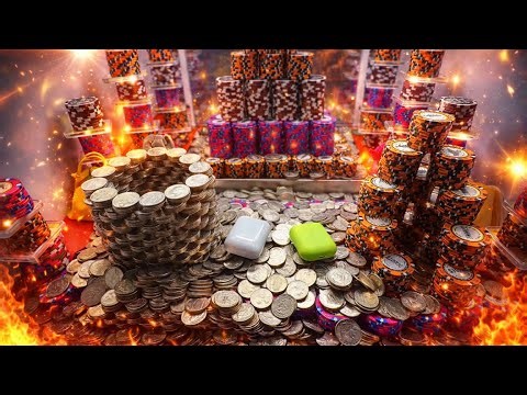 1 Quarter challenge high limit coin pusher