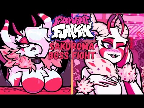 FNF Vs. Retrospecter Mod | Sakuroma Full Boss Battle HARD Playthrough | Moth Waifu Dance Battle!