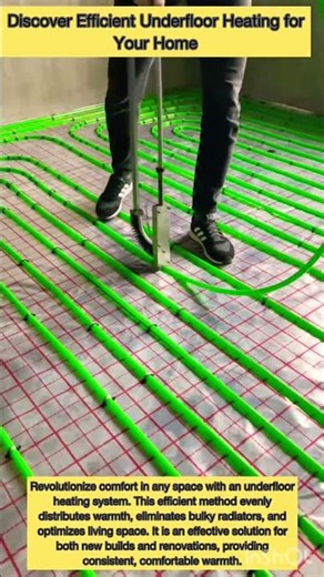 Discover Efficient Underfloor Heating for Your Home