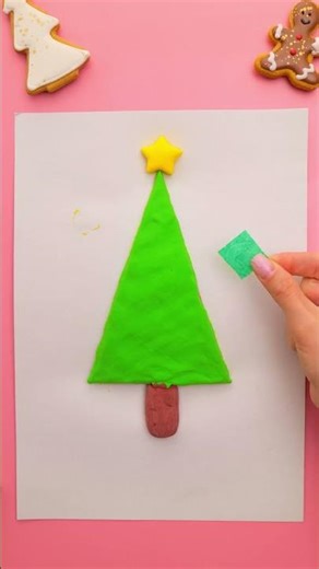 ✨ Make a TEXTURED Tree Craft! #shorts #familyfun