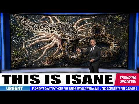 Florida’s Giant Pythons Are Being Swallowed Alive… And Scientists Are Stunned