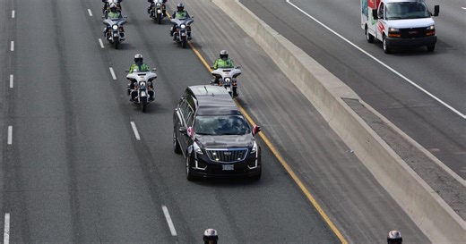 OPP hold procession for officer killed in motorcycle crash on Hwy. 401