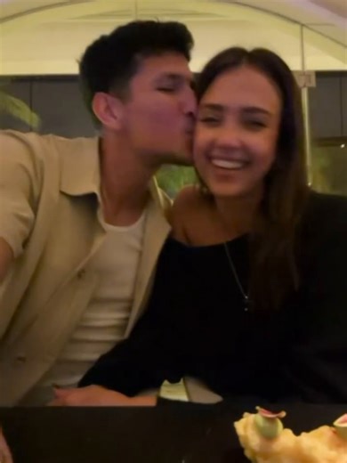 Watch: Jessica Alba names Danny Ramirez as one of her "favorite things" during romantic getaway