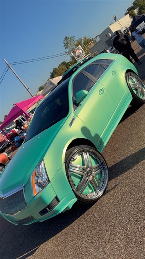 Outrageous Cadillac CTS Wagon on 26” DUB Floaters