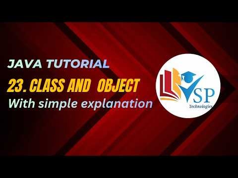 Class and Object in Java | OOPS Concepts Explained with Examples | Java Tutorial for Beginners