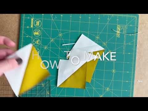 How to Make HSTs 4 at a Time Featuring the Bloc Loc Ruler