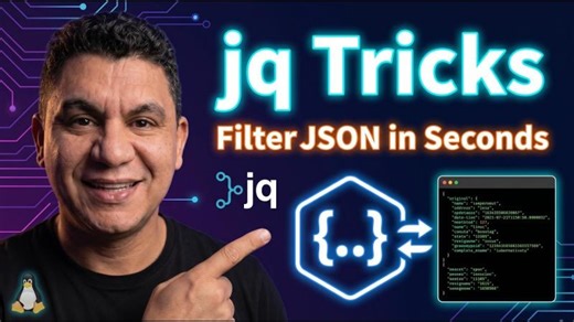 ‏jq Tutorial: Extract and Filter JSON Data in Seconds‏ | ‏Sameh Ammar‏