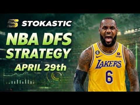 NBA DFS Strategy Wednesday 4/29/26 | DraftKings & FanDuel NBA Lineup Picks