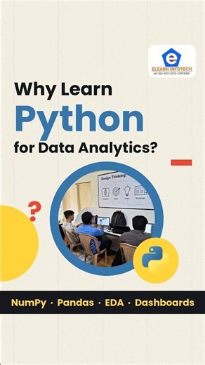 Why Learn Python for Data Analytics? 📊 | Python, Pandas & Power BI #shorts