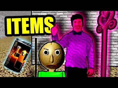 Items on Old Baldi! Slenderman is Back!