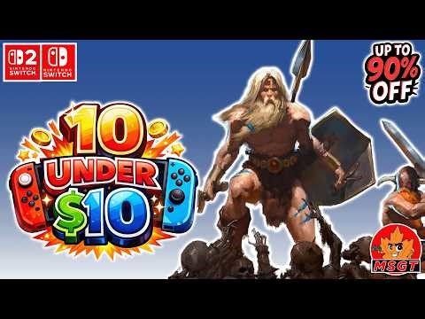 eSHOP SALE ALERT! TOP 10 UNDER $10 Nintendo Switch & Switch 2 (Up to 80% OFF) Budget Game Deals 2026