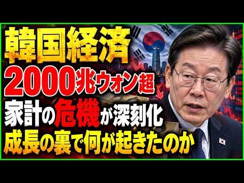 【衝撃】韓国経済「3.3％成長」の裏側…家計債務2000兆ウォン超で広がる“生活との格差”