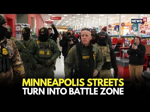 WATCH LIVE: Minneapolis Streets Turn Into Battle Zone! ICE Agents Clash With Residents, Protesters