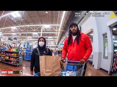 Police Surprise Walmart Couple Stealing $200 in Merchandise