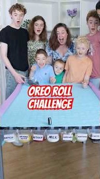 Oreo Roll Challenge! 🤢 | Ballinger Family #oreoroll #oreoroulette #familygamenight