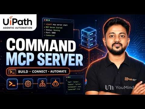 UiPath Command MCP Server Explained 🚀 | Step-by-Step Demo