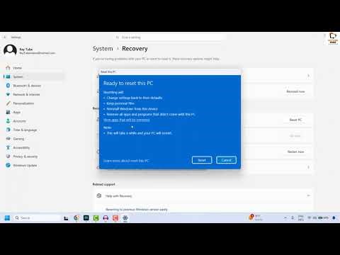 Make Laptop Like New Again (Full Reset)