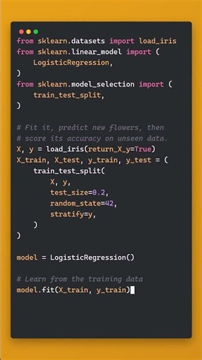 Train your first ML model in Python: fit, predict, score with scikit-learn