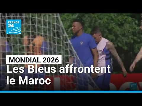 Mondial 2026 : les Bleus affrontent le Maroc pour les quarts de finale • FRANCE 24