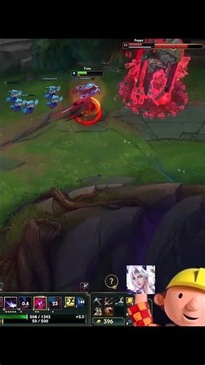 Tempest vs Poppy - Outplay - League of Legends #shorts