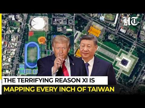 A Warning Before War? China Shows Off Satellite Images Detailing Every Nook & Cranny Of Taiwan | Xi