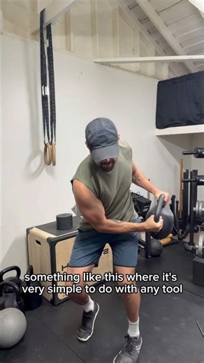 Try this full body kettlebell conditioning workout #kettlebellexercises #mobility