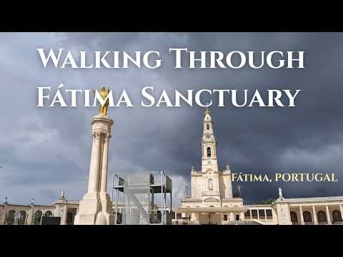Walking Through Fátima Sanctuary : A Peaceful Spiritual Journey