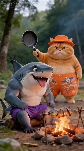 Funny Orange Kitten Cartoon — Cute Tiger-Like Kitty Compilation