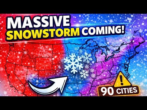 USA Weather Update Today 🌧️ Major Storms & Snow Alert!