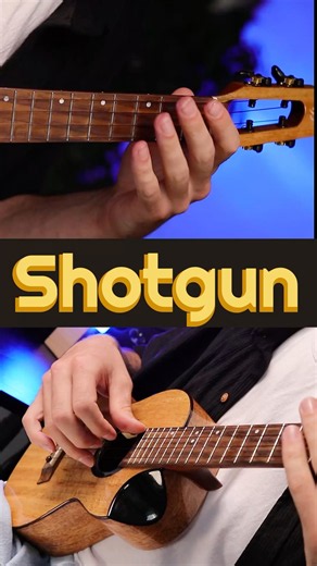Shotgun #ukulele #fingerstyle #tabs Played on my @FlightUkulele