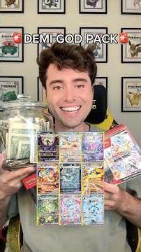 Prismatic Evolutions DEMI GOD PACK @SpankyTCG #pokemoncards
