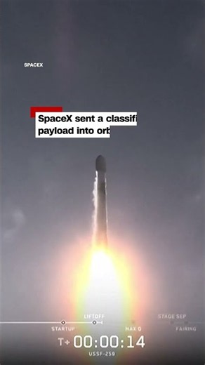 SpaceX launches Falcon 9 for US Space Force mission
