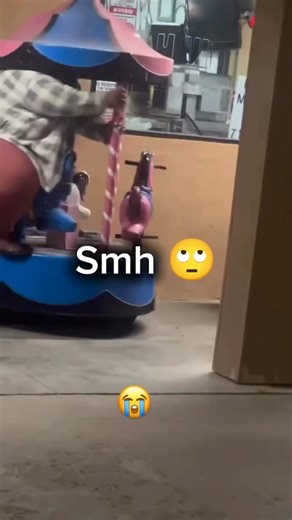 The Fear Spot on Instagram: "The small, coin-operated merry-go-round sat on the sidewalk in front of the grocery store, its faded paint and tinny music a relic of simpler times. As the woman squeezed onto the miniature plastic saddle, her knees nearly hitting her chin, her daughter giggled from the horse just a few feet away. But the moment the machine shuddered into motion, the structural integrity of the tiny platform met its limit. With a sickening groan of stressed metal, the base snapped, c