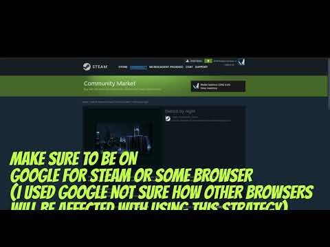 How to get a steam address URL from a steam market background(some additional info as well)