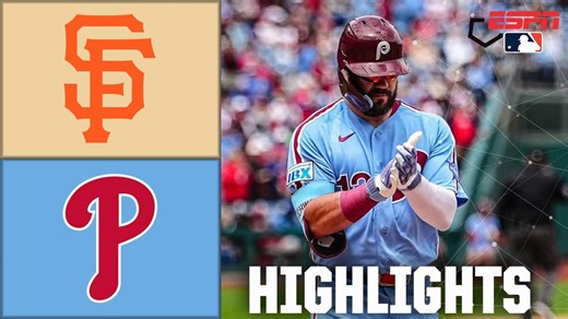 WALK-OFF WINNER 🔥 San Francisco Giants vs. Philadelphia Phillies | Full Game Highlights | ESPN MLB