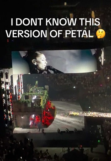 Ariana Grande concert moments: I don't know this version of Petal