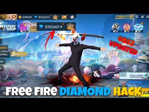 FREE FIRE NEW MOD MENU || UNLIMITED DIAMOND HACK || FF MOD MENU APK