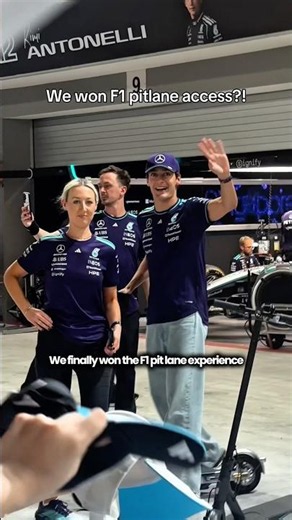 We Won F1 Pit Lane Experience in Singapore… and Saw George Russell & Kimi Antonelli?!