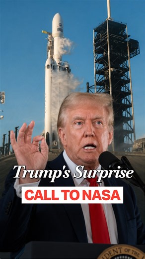 Trump Interrupts NASA Press Conference to Congratulate Team on Their Latest Telescope Launch