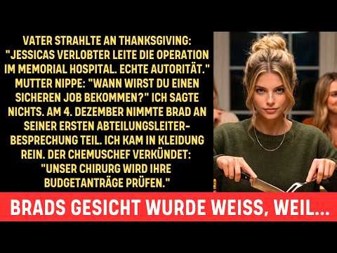 Papa prahlte: „Der Verlobte meiner Tochter ist Krankenhausdirektor!“ – Ich bin die Chirurgin, die...