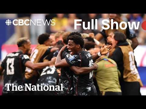 CBC News: The National | Canada scores historic World Cup win