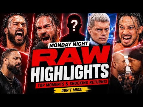 WWE Monday Night RAW Highlights 25/05/2026 HD | Roman Reigns, Penta, Seth Rollins & More