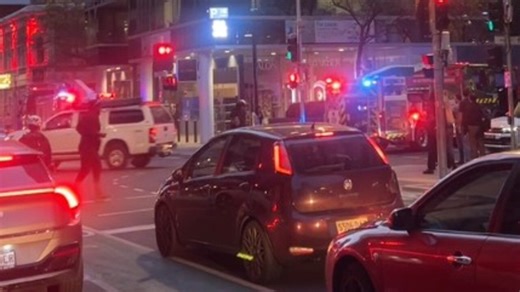 Exploding phone sparks emergency at CBD shop