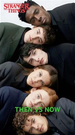STRANGER THINGS CAST: THEN VS NOW 💔 #strangerthings #shorts #nostalgia #thenvsnow